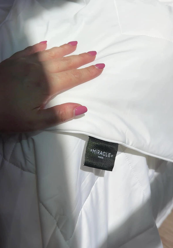 “No more kicking off covers, no sweaty nights.”