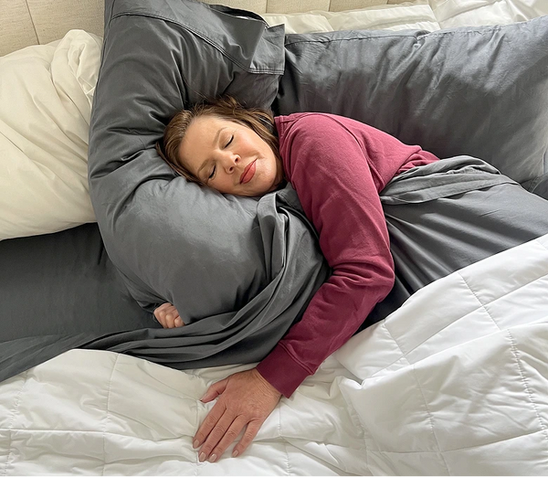 “I sleep all night long at the perfect temperature.”